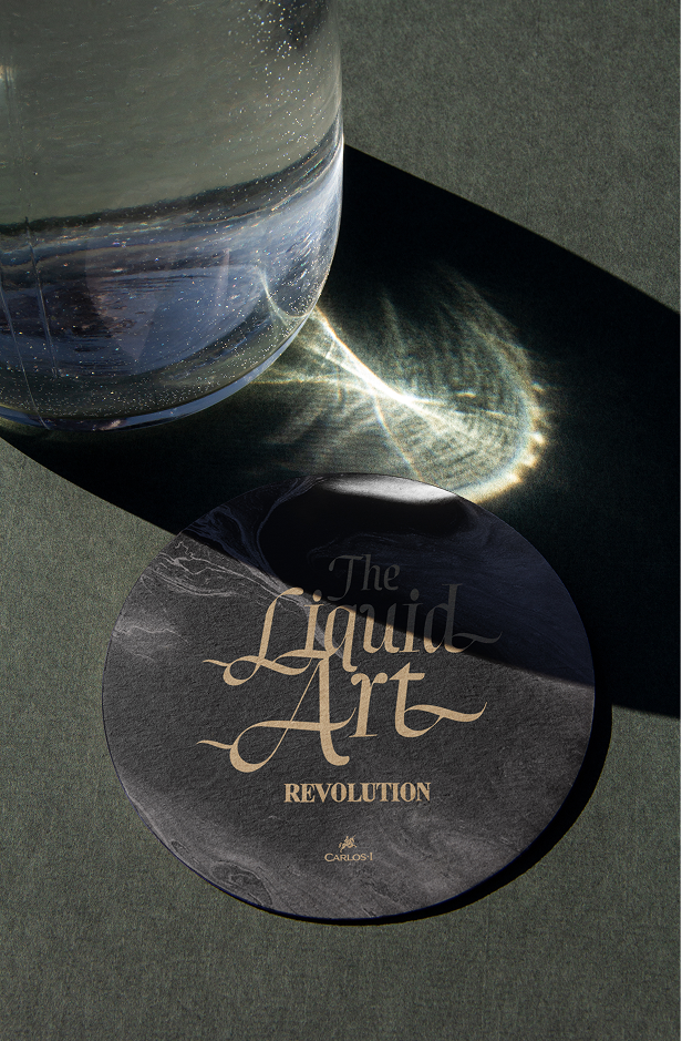 Posavasos The Liquid Art para Carlos I