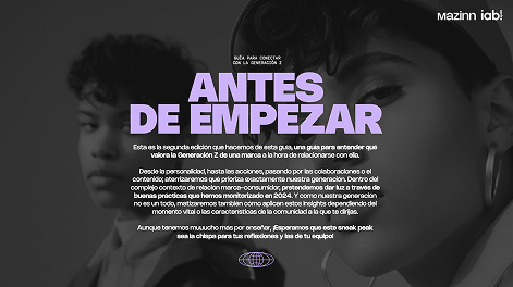 Antes de empezar de Mazinn